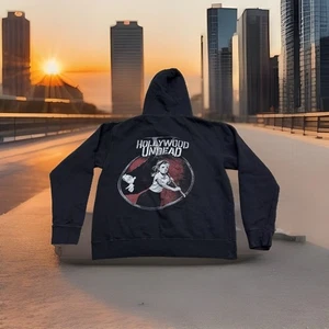 ✅Official Hollywood Undead Full Zip Hooded Sweatshirt Licensed Hoodie Mens LARGE - Picture 1 of 9