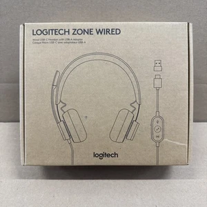 Logitech Zone Cuffie cablate USB-C cancellazione rumore con adattatore USB-A 981-000871 - Foto 1 di 5