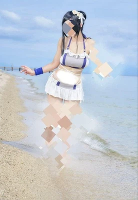 FINAL FANTASY VII Tifa Lockhart Badeanzug Cosplay Kostüm S gebraucht - Bild 1 von 3