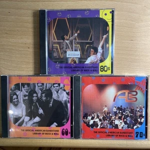 60s 70s 80s: The Official American Bandstand Library of Rock & Roll CD Sets - Picture 1 of 3