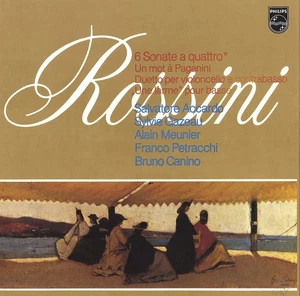 2LP Box ACCARDO Violin ROSSINI 6 Sonate a quattro, Un Mot Philips 6769024 NM - Picture 1 of 3