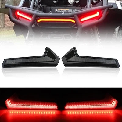 UTV Brake Lights ATV LED Tail Lights Made Of ABS And PC Non-deformable Structure - Image 1 of 4