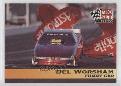 1992 Pro Set NHRA Del Worsham #120 Rookie RC - Image 1 of 2
