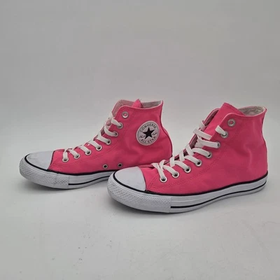Converse Chuck Taylor All Star High Top Canvas Hot Pink Unisex Shoes W 10 M 8 - Image 1 of 4