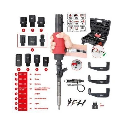 Druckluft Injektoren-Auszieher-Satz, 9-tlg KS TOOLS 152.1130