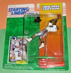 Andre Rison Atlanta Falcons #80 1994 alineación inicial atrapable trasero - Imagen 1 de 3