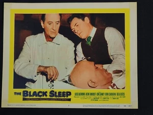 THE BLACK SLEEP 1956 * BASIL RATHBONE * LON CHANEY * JOHN CARRADINE * LC #7 - Picture 1 of 8