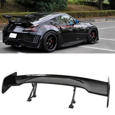 For Nissan 370Z 350Z 46" Black GT Style Rear Trunk Spoiler Racing GT Wing - Image 1 of 4
