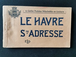 Carnet de Carte Postale 76 "Le Havre Ste-Adresse" - 12 CPA Détachables - Imagen 1 de 4
