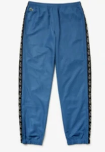 Nuevos con etiquetas pantalones de sudadera deportivos de tenis para hombre Lacoste 3XL azules/negros $110 - Imagen 1 de 10