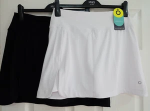 EX M&S GOODMOVE Skort with Hidden Side Pocket_ Various - Picture 1 of 16