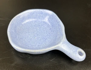 Bybee Keramik Primitive Blau Mini Bratpfanne ~ Dekor - Bild 1 von 5
