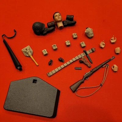 1/12  WWII US Rescue Team Ryan HELMET AND EQUIPMENT SIPER lot from POP TOYS  - image 1 of 3