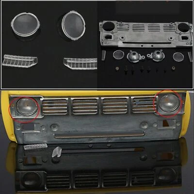 Griglia di aspirazione Luce netta Parti Per Tamiya Hilux 1:10 TF2 DIY RC Camion - Immagine 1 di 4
