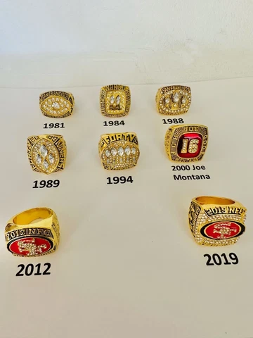 San Francisco 49ers Ring, PICK YOUR RING, USA SHIP Cover
