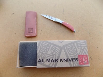 ¡NUEVO! Cuchillo águila pescadora Al Mar de primera producción #ed Japón coral manzana 1001AC Foto 1 de 4