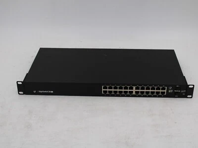 Ubiquiti EdgeSwitch 24 Lite ES-24-Lite 24 Port Gigabit Ethernet Network Switch - Image 1 of 3