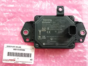 New Toyota Genuine Yaris Hybrid Radar Cruise Control Distance Sensor OEM JDM - Picture 1 of 13
