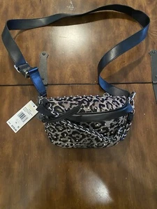 Nuovo con etichette Michae Kors Slater XS Sling Pack Msgr vitello per capelli, grigio erica - Foto 1 di 5