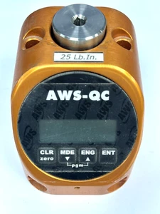 *Para piezas* Pantalla de par/probador de par Micro Precisión AWS-QC TT-QC-25i-1/4 - Imagen 1 de 3