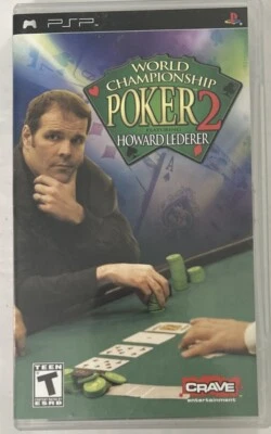 World Championship Poker 2 W/Howard Lederer  (Sony PSP, 2005) FREE Ship/Canada - Image 1 of 4