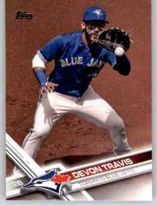 2017 Topps Series 2 Devon Travis Base Card MLB PWE Set Break Blue Jays #567 - Picture 1 of 2