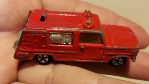1970 Majorette Fire Brigade Truck C111 - Picture 1 of 6
