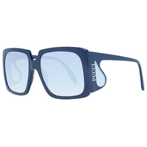 Occhiali da sole donna emilio pucci sunglasses lenti blu quadrati oversize fumè - Imagen 1 de 3
