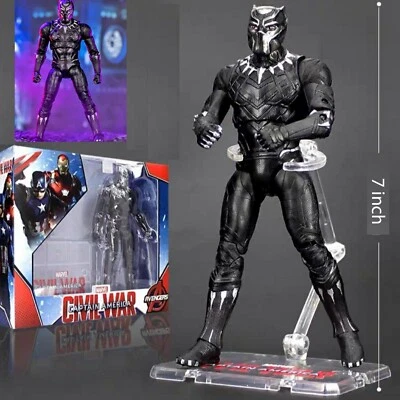 Marvel Legends 7-inch the Black Panther Action Figure - Image 1 of 4