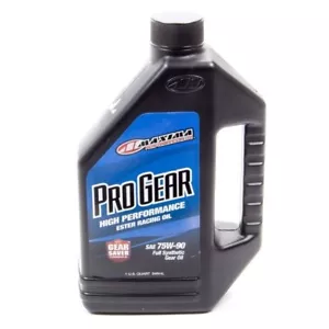 Maxima Racing Pro Gear Oil Synthetic 75W-90 1 quart Bottle GL-5 49-44901S - Picture 1 of 1