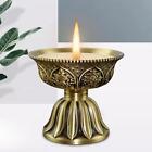 Auspicious Oil Lamp Metal Candle Holders for Living Room Wedding Anniversary