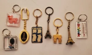 Misc. European Keychain Lot - Picture 1 of 9