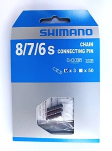 Shimano 6/7/8 Speed Chain Connecting Pin - Pack of 3 Pins - HG, IG - Picture 1 of 1