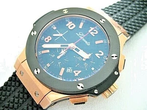 Oujiashi Big Bang Automatic Mechanical Chronograph Watch Peacock 7750 ETA #1963 - Picture 1 of 57