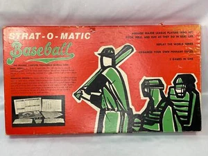 Vintage Strat-O-Match Baseball Board Game 1973 6 Teams HOF Rose Aaron Mays - Picture 1 of 12