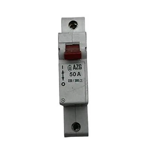 Eaton Klockner Moeller Circuit Breaker 1 Pole BS 3871 AZG 50A - Picture 1 of 6