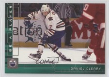 2001-02 ITG Be A Player Memorabilia Emerald Fall Expo 01 /10 Daniel Cleary #153