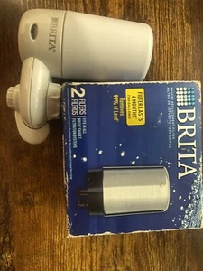 BRITA Faucet Mount WATER FILTRATION SYSTEM FILTER + 2 Filters Lot - New Open Box - Picture 1 of 1
