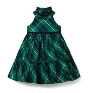 Janie and Jack The Tartan Party Dress, Girls Size 2T - Picture 1 of 5