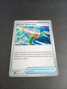 Pokemon Paldean Fates Electric Generator Uncommon Trainer Card 079/091 NM - Picture 1 of 1