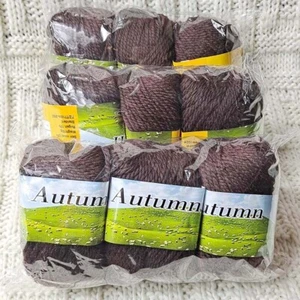 Venta AIP 9 bolas X50gr hágalo usted mismo hilo de tejer a mano mantas suaves lana seda terciopelo 19 - Imagen 1 de 16
