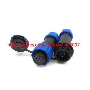 SD16 4pin Waterproof Connector,Electrical Solar Panel Aviation Bulkhead LED Plug - Picture 1 of 7