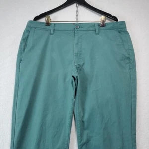 UNTUCKit Mens Green St. Clair Men's Straight Leg Casual Chino Pants Size W38xL32 - Picture 1 of 14
