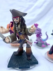 Disney Infinity Fluch der Karibik Figuren Jack Sparrow Davy Jones - Bild 1 von 12