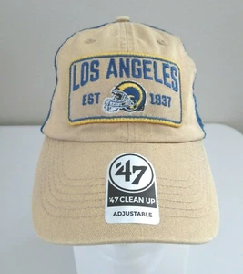 LOS ANGELES RAMS Snapback Trucker Hat Cap '47 NWT - Picture 1 of 6