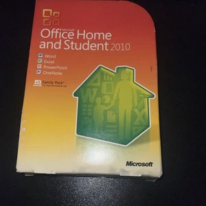 Microsoft Office Home & Student 2010 Windows Software PC - Picture 1 of 7