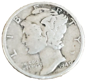 Mercury Dime 1940 d - Imagen 1 de 7