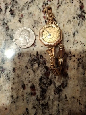 Patria Transitional Ladies Wrist Watch. Jeweler Serviced . Keeps Perfect Time - Image 1 of 4