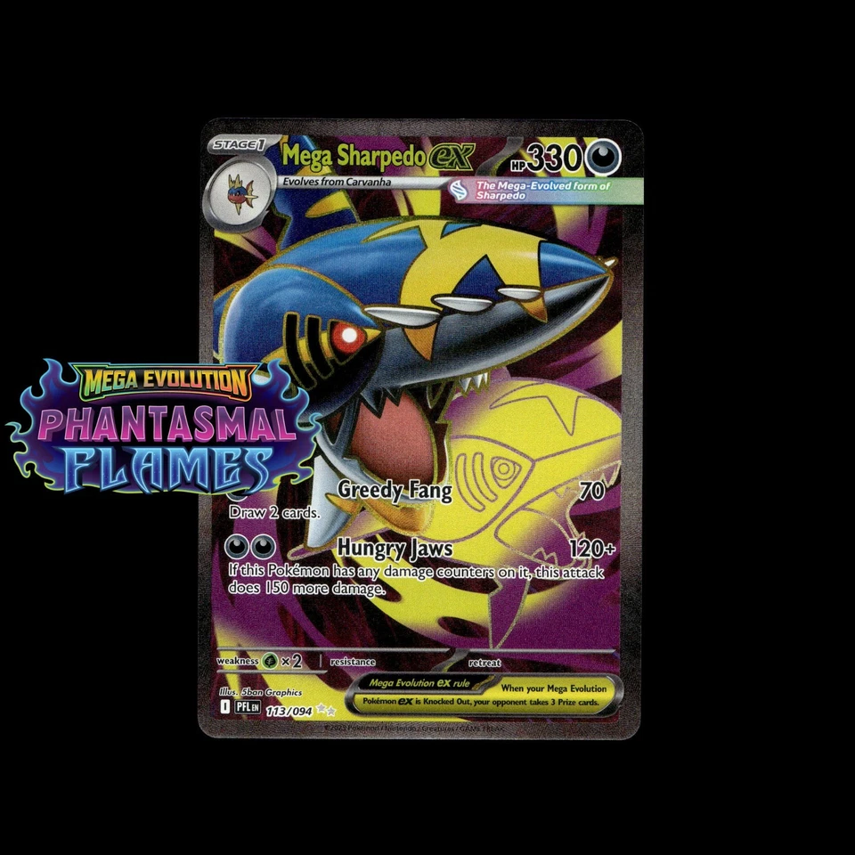 Phantasmal Flames Pokémon Cards! Holo/Reverse Holo EX SIR Illustration Rare Card - Image 1 of 1