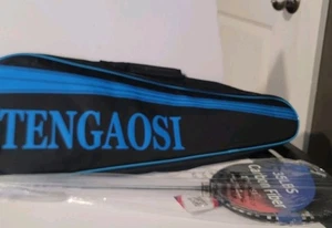 1 Carbon Fiber High-Grade Badminton Racquet Lightweight TENGAOSI - Picture 1 of 3
